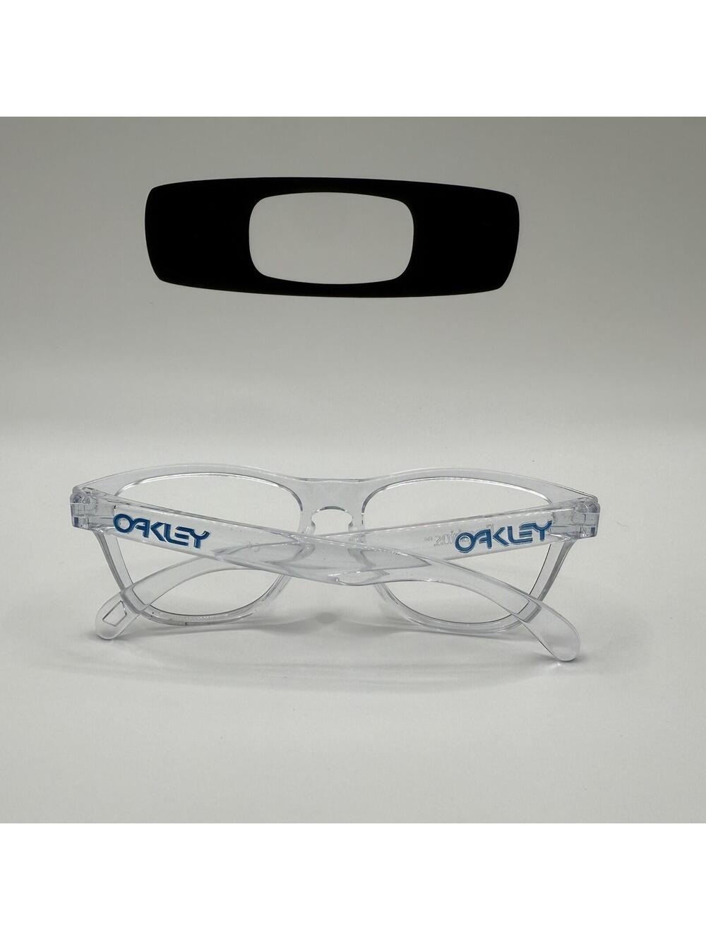 Oakley Frogskins  XS Polished Clear Frame Replacement parts - Picture 6 of 9